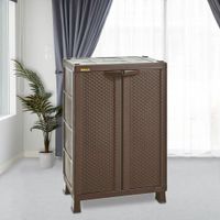 Armario Mediano Apariencia Rattan - Rimax