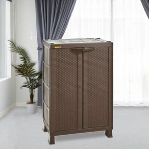 Armario Mediano Apariencia Rattan - Rimax