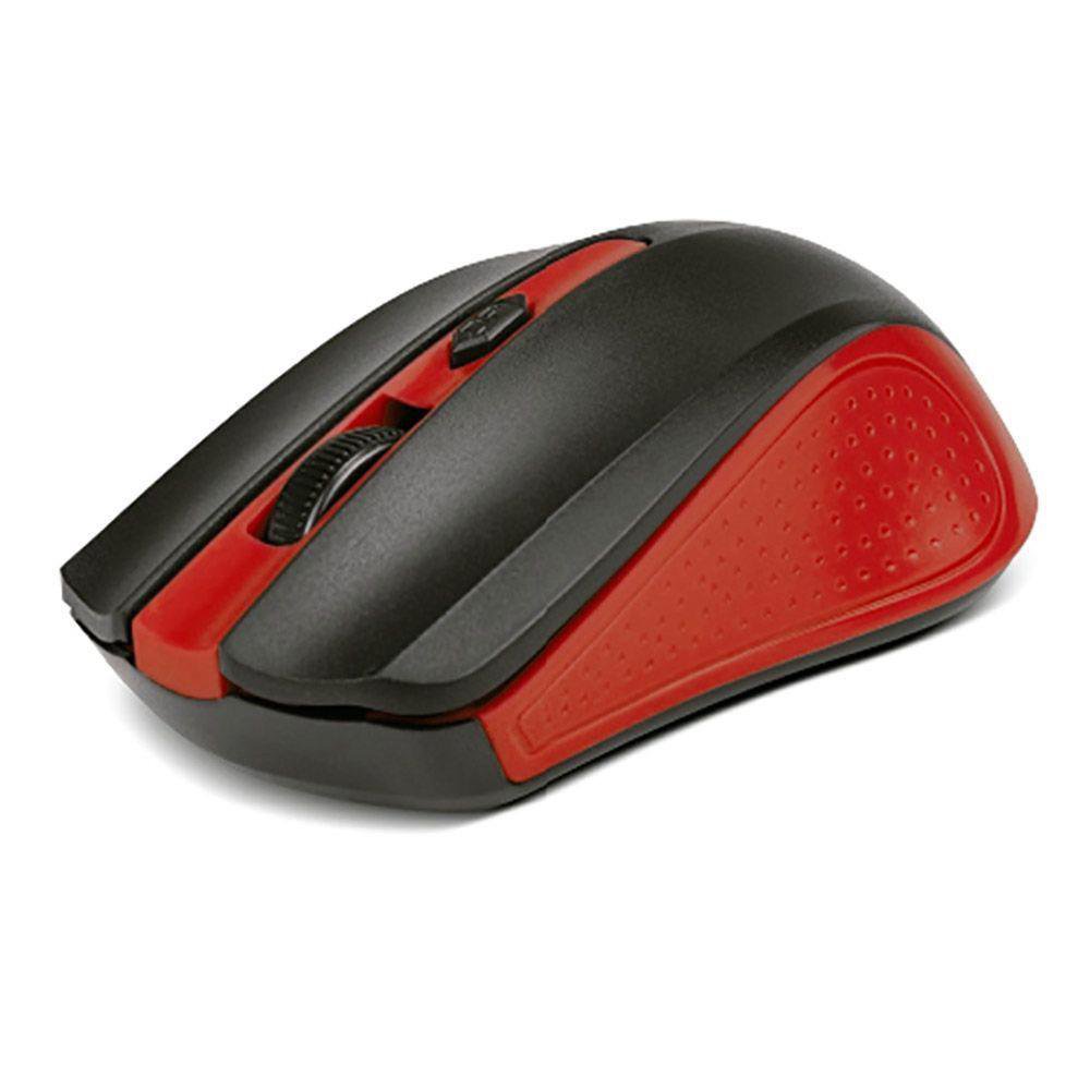Mouse Óptico Inalámbrico Varios Colores Rojo