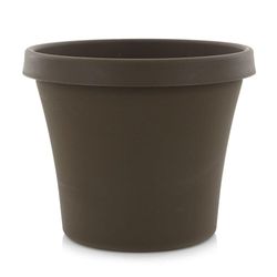 Maceta Redonda Terra Chocolat 10 Plg - Bloem