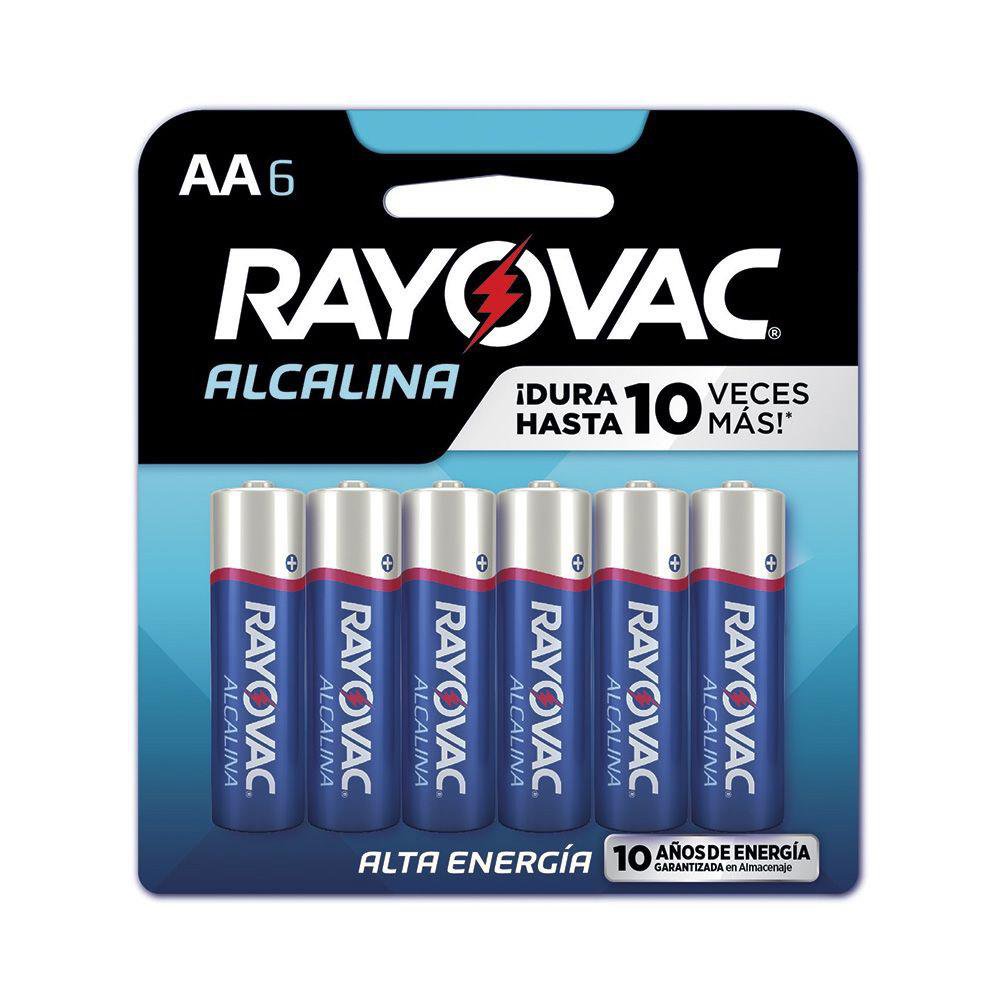 Batería Alcalina Alta Energía AA 6 Unidades