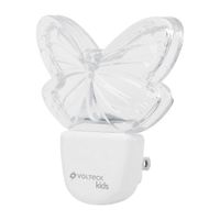 Lámpara De Luz Led Diseño Mariposa - Volteck