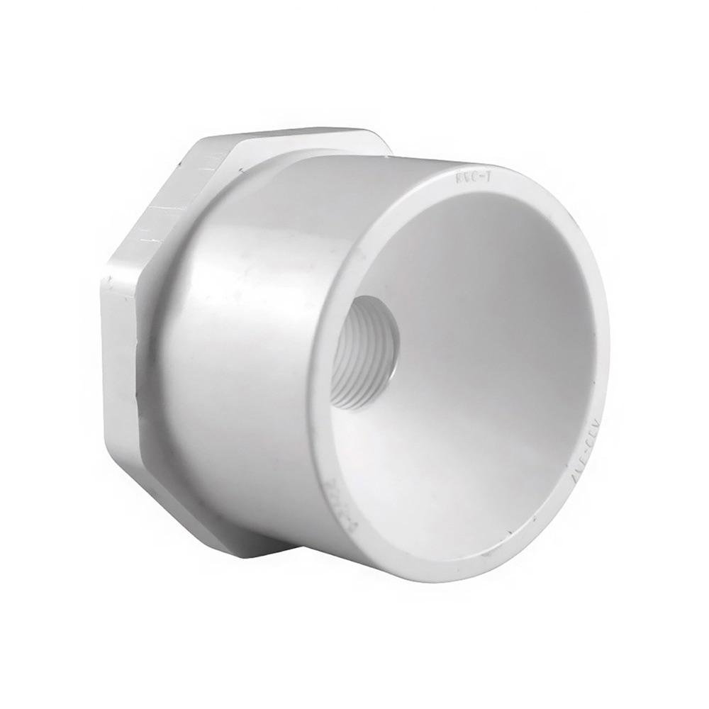 Reductor Bushing 2 x 1 1/4 Plg de PVC Liso Sch40