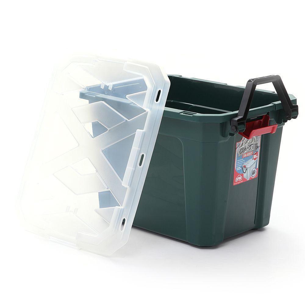 Caja Extra Grande de 88 L - Varios Colores Verde