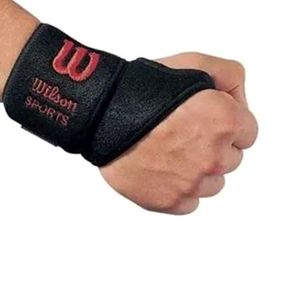 Muñequera De Tela Con Soporte Unitalla - Wilson