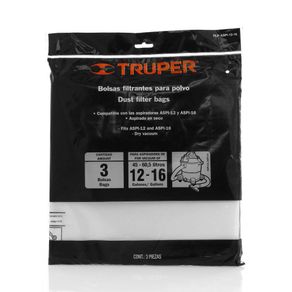 Filtro De Papel Para Aspi-12 Y Aspi-16 - Truper