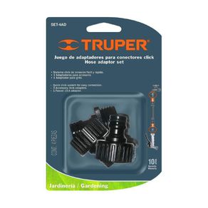 Set De Conectores Rápidos De 3/4 Plg - Truper