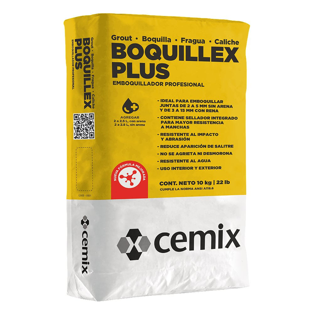 Boquillex Plus de 10 kg sin Arena para Juntas de 2 a 15 mm - Varios Colores Almendra