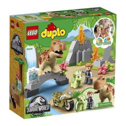 T.-Rex-And-Triceratops-Dinosaur-Breakout---Lego