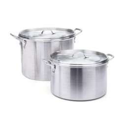 Set De Ollas Medianas De Aluminio - Aldura