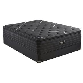 Set De Cama Colchón + Base Black K-Class Matrimonial - Simmons