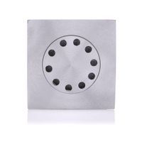 Reposadera De 5 Plg X 5 Plg Aluminio - Longo