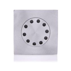 Reposadera De 5 Plg X 5 Plg Aluminio - Longo