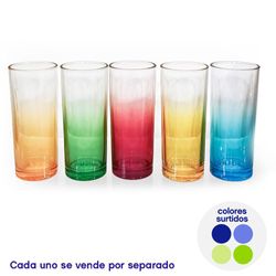 Vaso Alto Verano De 10 Oz Colores Surtidos - Toscana