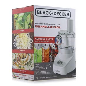 Procesador 8 Tazas 2 Velocidades - Black & Decker