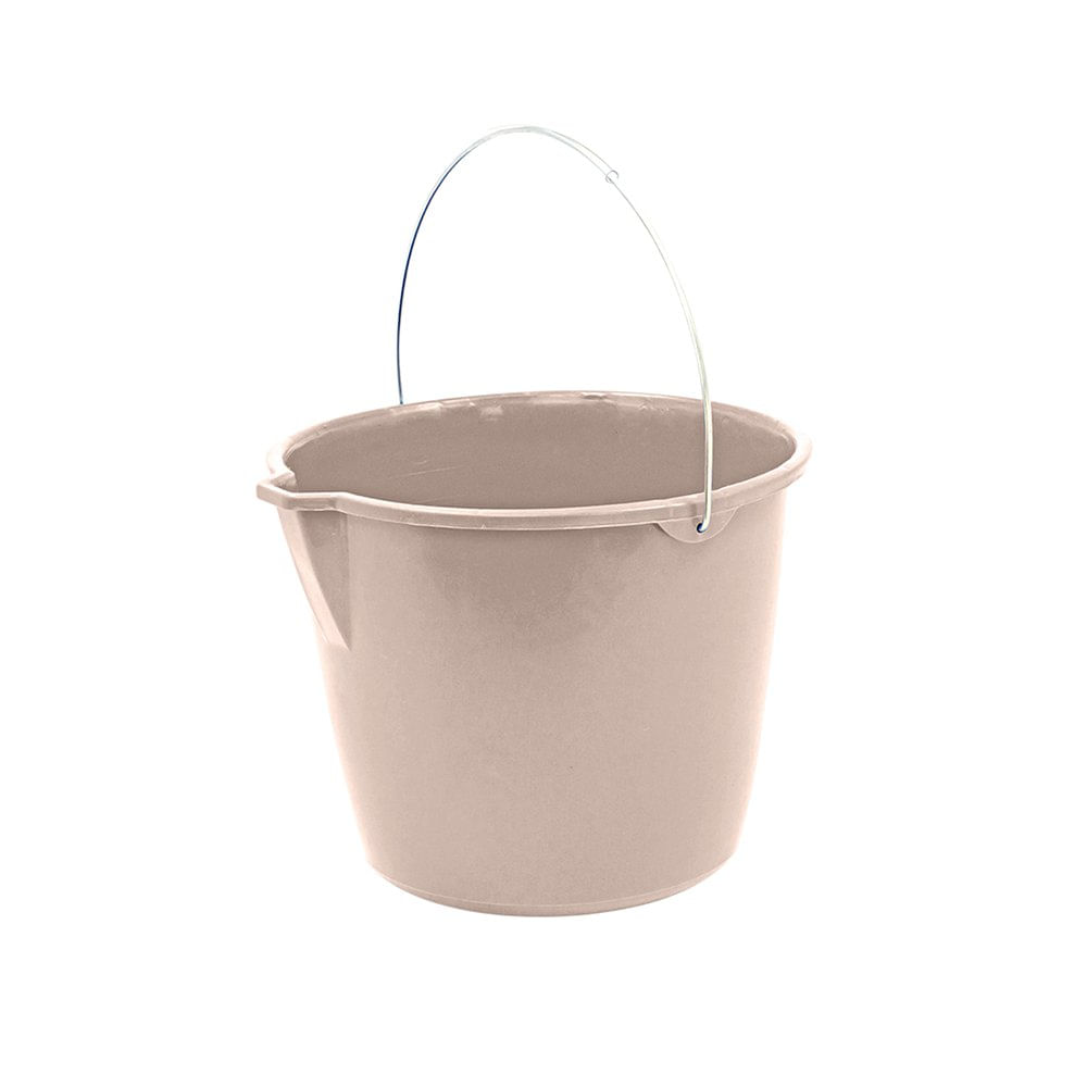 Cubeta de Plástico Multiusos Marfil 10 L
