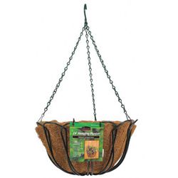Maceta Colgante De Fibra Natural 35.5x18.5 Cm - Panacea