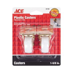 Rodo 1-5/8 Plg Plastico De 23Kg Blanco Ace