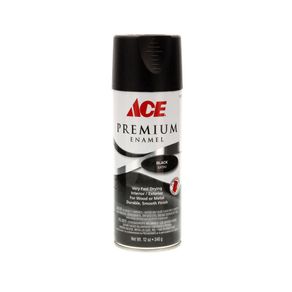 Pintura En Spray Negro Satin - Ace