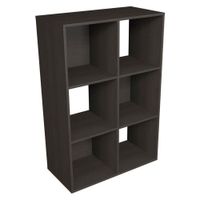 Organizador De 6 Cubos  Nogal - Viva