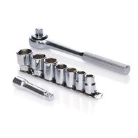 Set De Copas Y Accesorios Raíz 3/8 Plg 10 Piezas - Stanley