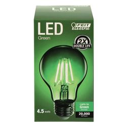Bombilla Pera Led Verde E27 De 4.5 W - Feit