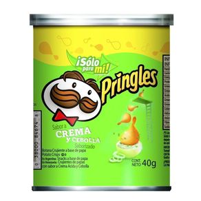 Pringles Crema Y Cebolla Pequeño 40 Gramos