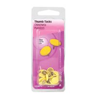 Tachuela Multiuso De 3/8" Amarillo - Hillman
