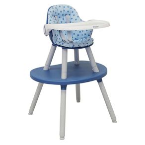 Silla Para Comer Bistro 2 En 1 Azul - Prinsel