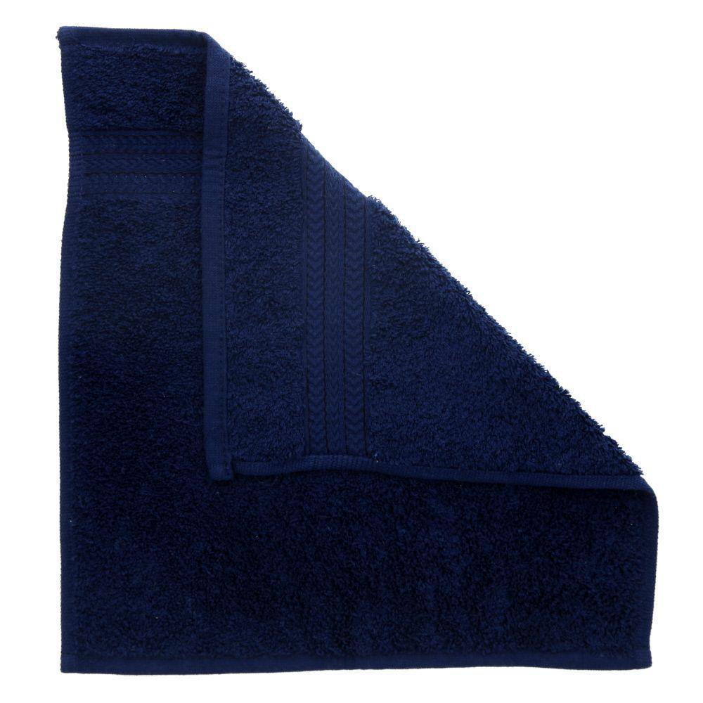 Toalla Majestic de Algodón Color Azul Oscuro - Varios Tamaños Facial