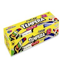 Tempera-Clasica-12-Colores---Tucan