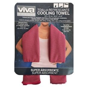 Toalla Refrescante Para Mujer Rosada - Viva