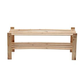 Zapatera De Madera 2 Repisas - Modular