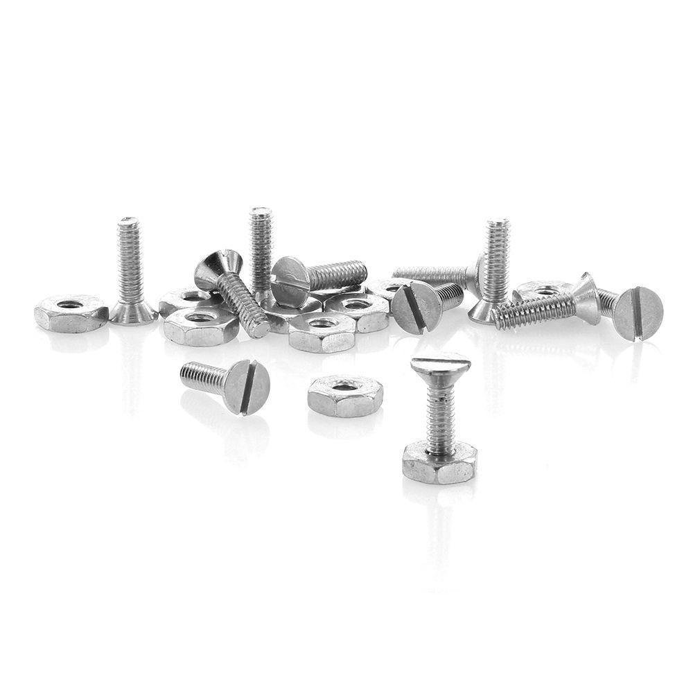 Tornillos para Estufa de 1/8 x 1/2 Plg Set de 12 Unidades