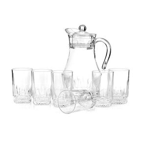 Set De Pichel Y Vasos Victoria 7 Pzas - Arcopal