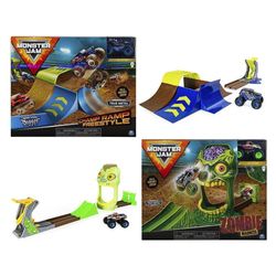 Monster Jam Set De Trucos Básico Escala 1:64 Surtido
