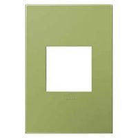 Placa Color Niquel Verde 2Mod Adorne - Legrand