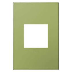 Placa Color Niquel Verde 2Mod Adorne - Legrand