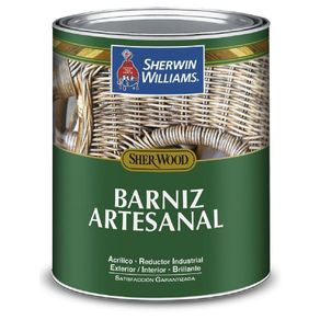 Barniz Artesanal Brillante 1/4 Gal - Sherwin Williams