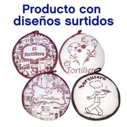 Tortillero 11 Plg Letras Corinto