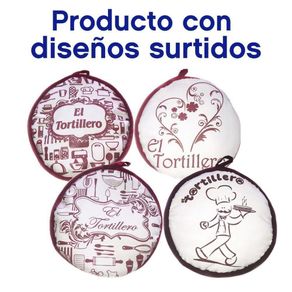 Tortillero 11 Plg Letras Corinto