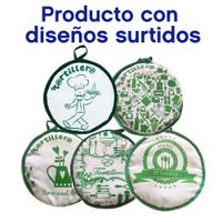 Tortillero 9 Plg Letras Verde