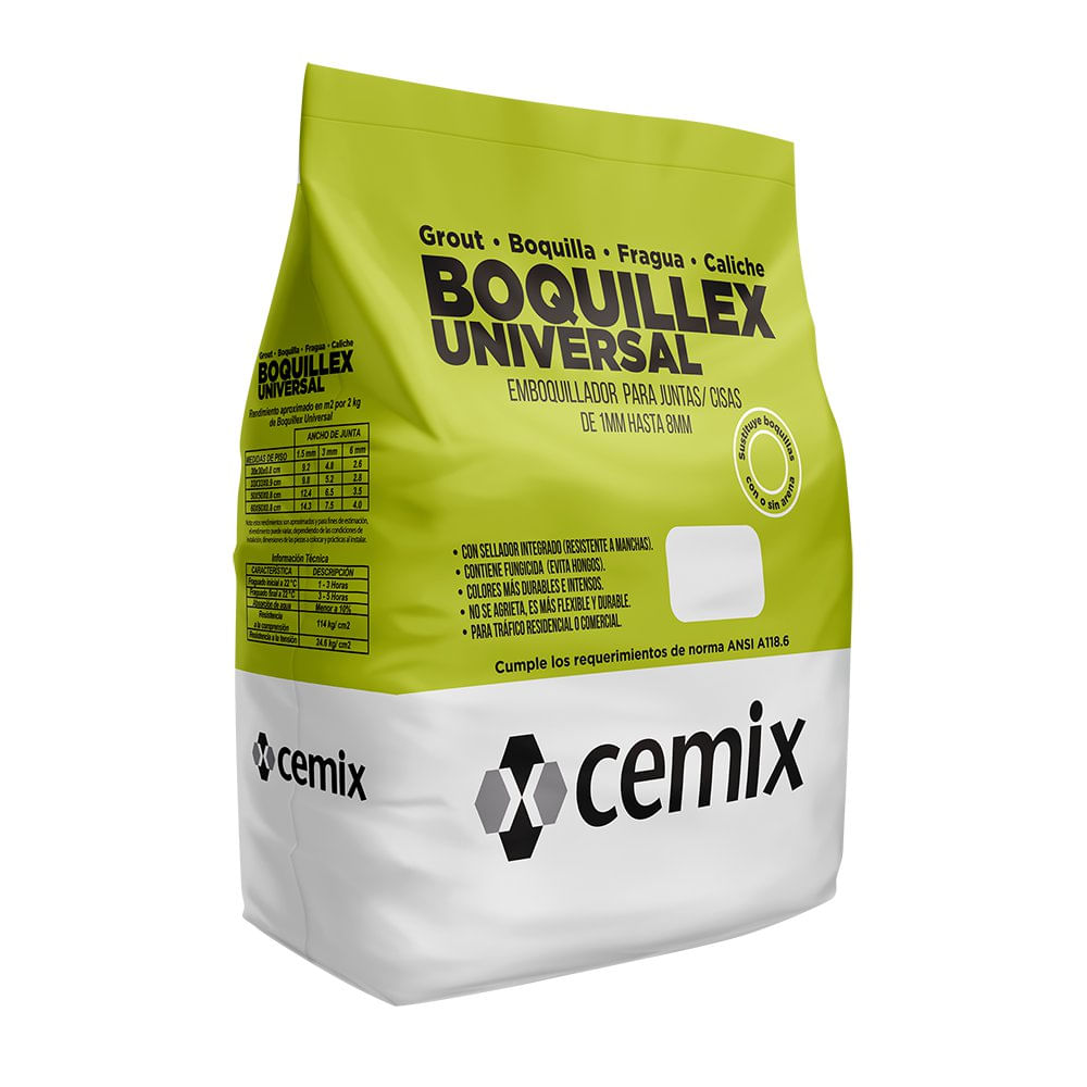 Boquillex Universal de 2 Kg para Juntas de 1 a 8 mm - Varios Colores Café Claro