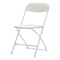 Silla De Exterior Plegable Elliot Blanca - Newstorm