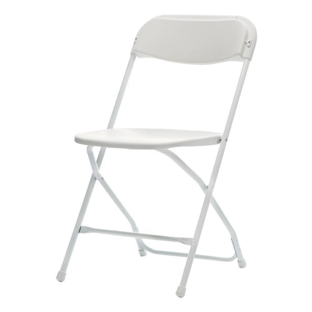 Silla de Exterior Plegable Elliot 45 x 43.2 x 87.6 cm Color Blanco Silla de Exterior Plega…