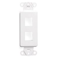 Inserto Decorativo Para Quickport 2 Puertos Blanco - Leviton