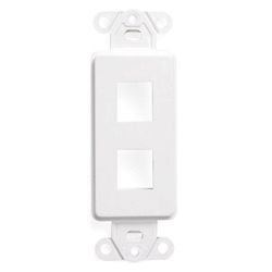 Inserto Decorativo Para Quickport 2 Puertos Blanco - Leviton