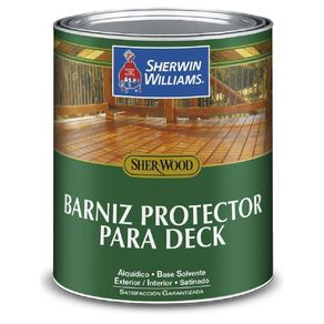 Barniz Exterior Satinado 1/4 Galón - Sherwin Williams