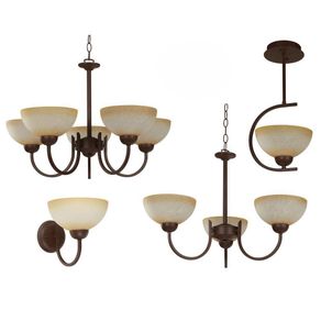 Combo De 4 Lámparas 10 Luces 60W - Z