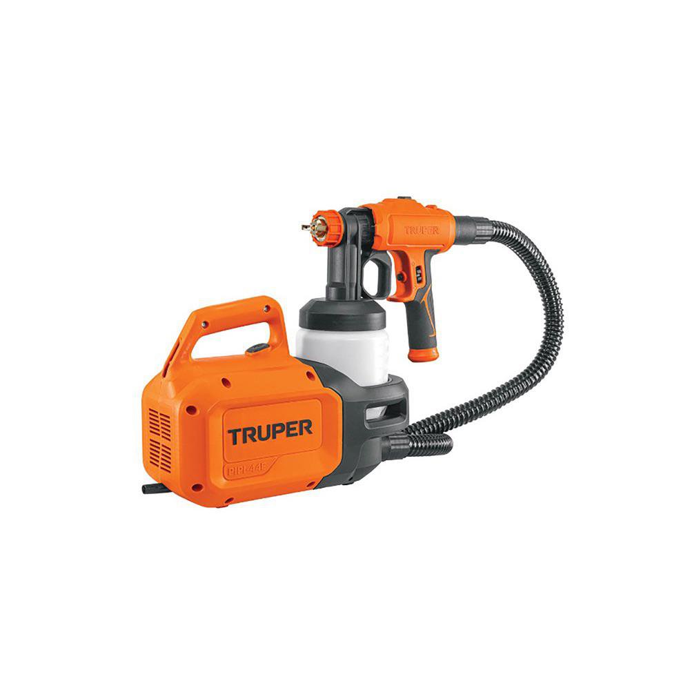 Pistola Eléctrica para Pintar HVLP 600 W con Vaso de 900 mL Color Naranja